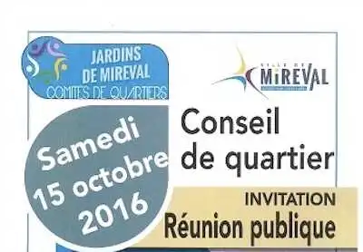 Conseil de quartier | Samedi 15 octobre