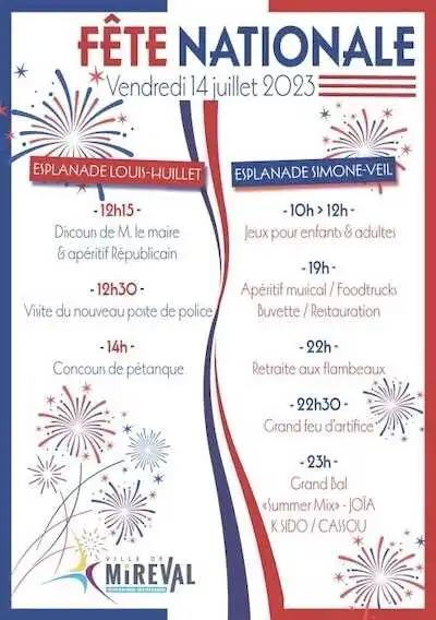 Fête Nationale | 14 Juillet 2023