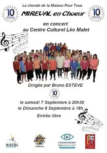 La Chorale Maison pour Tous fête ses 10 ans !