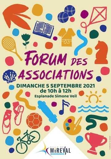 FORUM DES ASSOCIATIONS – Dimanche 5 septembre de 10h à 12h