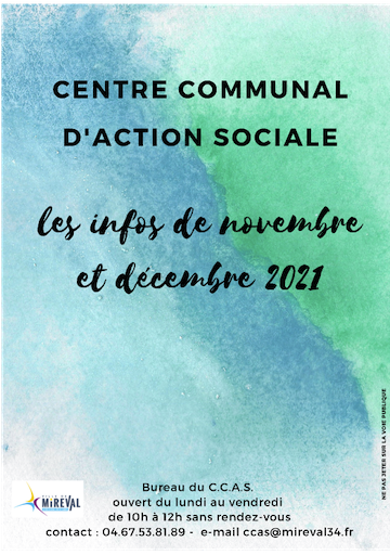 Programme CCAS novembre/décembre