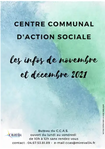 Programme CCAS novembre/décembre