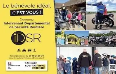 La sécurité routière de l’Hérault recrute des bénévoles !