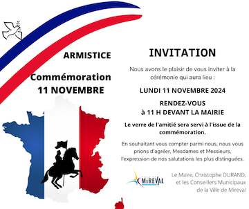 Commémoration 11 Novembre 2024