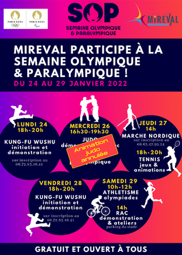 SEMAINE OLYMPIQUE & PARALYMPIQUE