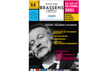 Jour J WEEK END GEORGES BRASSENS