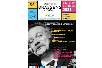 Jour J WEEK END GEORGES BRASSENS