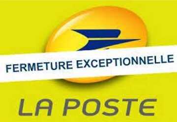 Samedi 21 octobre – la Poste de Mireval sera fermée