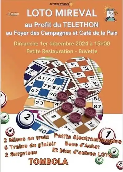 LOTO pour le TÉLÉTHON