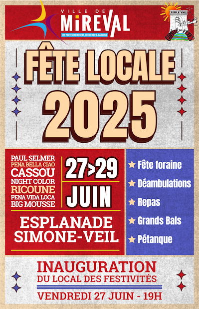 Fête locale Mirevalaise 2025