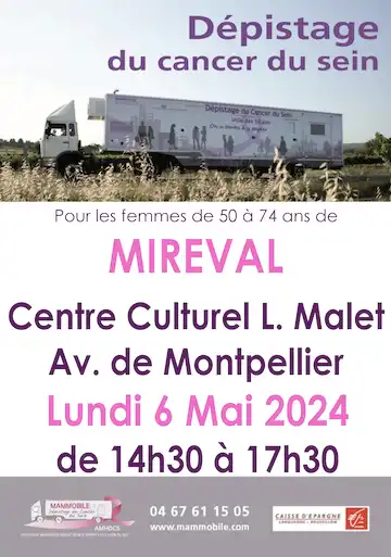 Mammobile – lundi 06 mai – CCLM