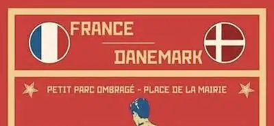 France / Danemark – Mardi 26 juin à 16h