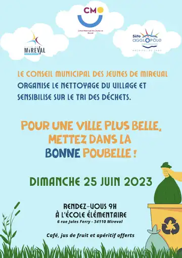 Pour une ville plus belle, mettez dans la bonne poubelle ! 25 juin à 9H