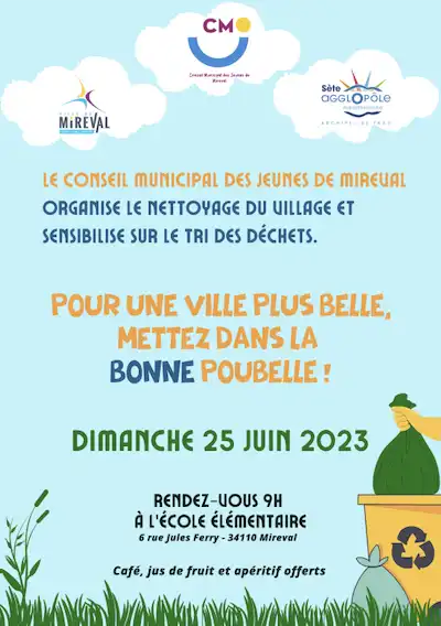 Pour une ville plus belle, mettez dans la bonne poubelle ! 25 juin à 9H