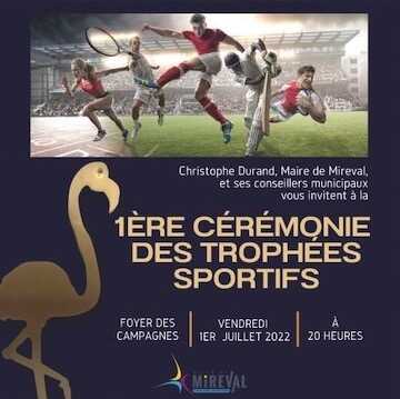 1ère Remise Trophées Sportifs – vendredi 01 juillet