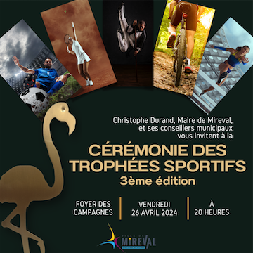 Trophées Sportifs – 3ème édition – vendredi 26 avril 2024