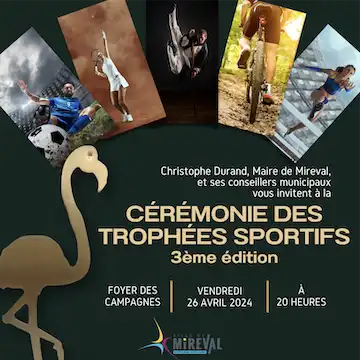 Trophées Sportifs – 3ème édition – vendredi 26 avril 2024