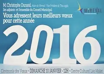 Cérémonie des Voeux 2016