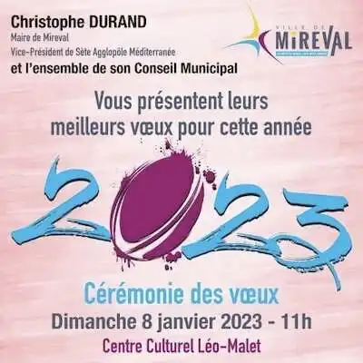 Cérémonie des Voeux 8 Janvier 2023 – 11h