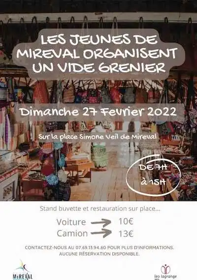 Vide grenier – 27 février 2022