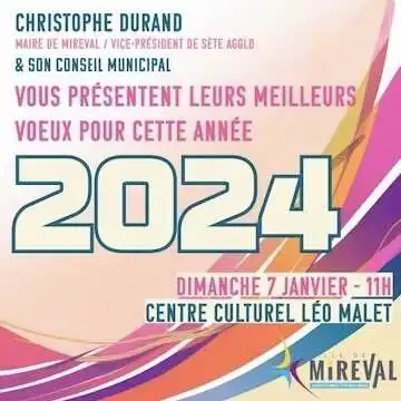 Cérémonie des Voeux – 7 Janvier 2024 – CCLM 11h