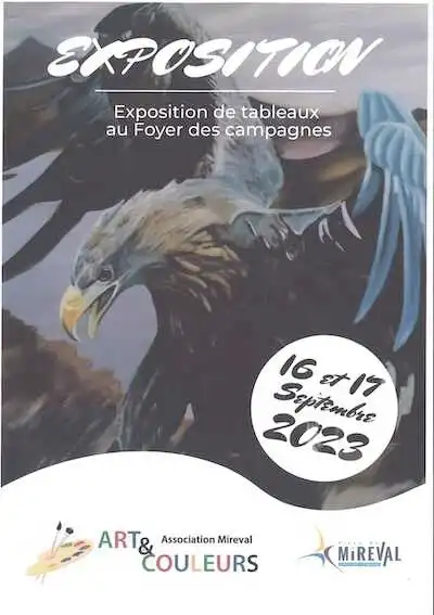 Exposition de tableaux – 16 et 17 septembre 2023 – Foyer des campagnes