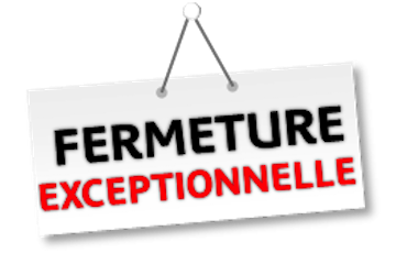 Hôtel de ville Fermeture exceptionnelle – Lundi 14 août