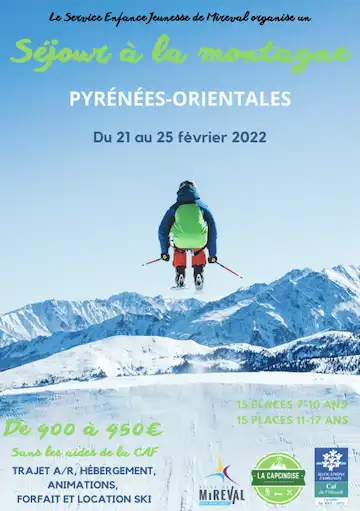 Séjour à la montagne – Hiver 2022 – SEJM