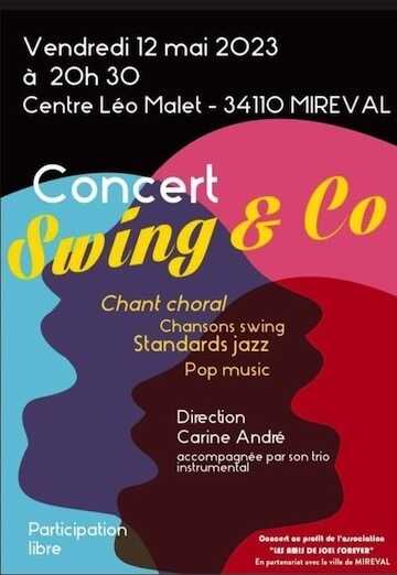 Chorale Swing and Co le 12 mai au CCLM !