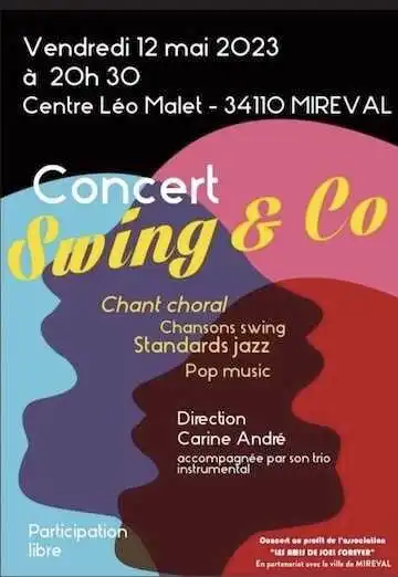 Chorale Swing and Co le 12 mai au CCLM !